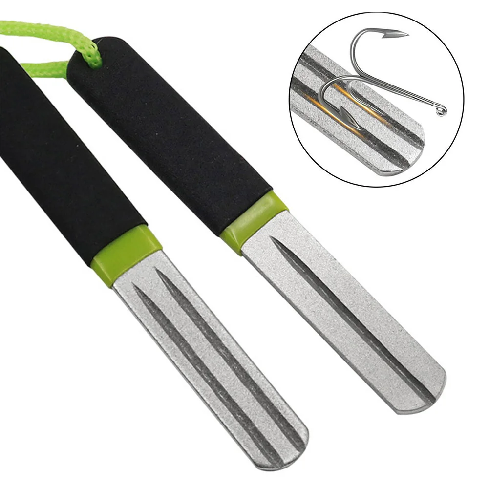 Fishing Hook Sharpener - Dubbele zijhaak Hone Fishing Hook File