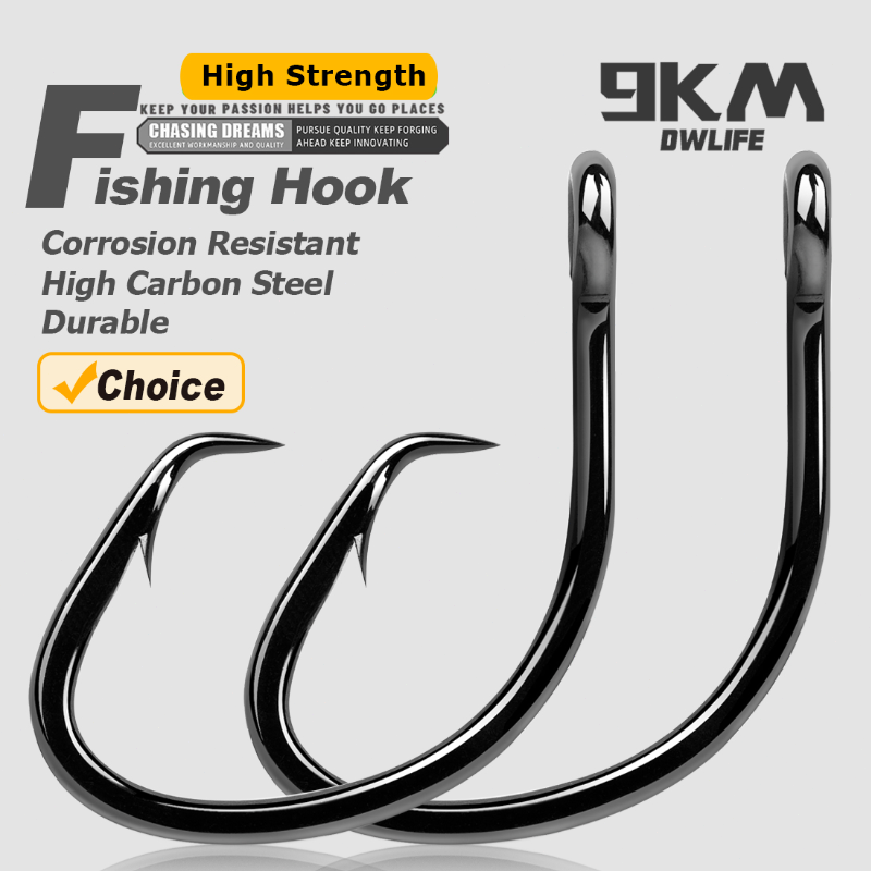 Fishing Hook Barbless - 9KM Cirkel Haken 25 ~ 50