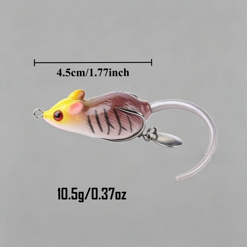 1PC/2PCS/3PCS/4PCS Spinner Dub - Fishing Hook Weedless recensie en prijs