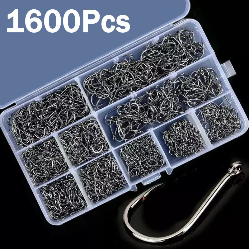 50-1600 stks/doos Vishaken Koo - Fishing Hook Barbless recensie en prijs