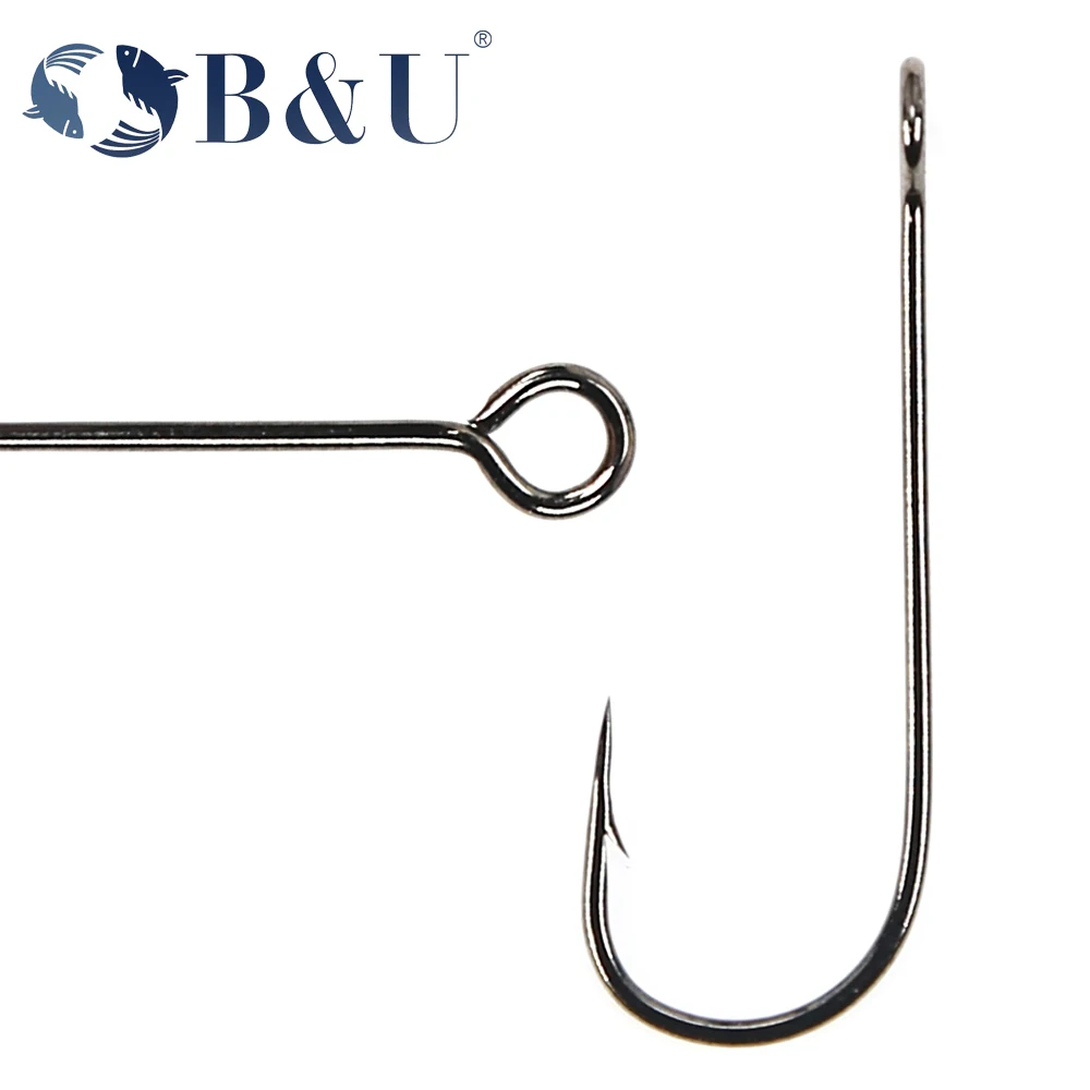B&U 20 stuks Vishaak Grote Oge - Fishing Hook Barbless recensie en prijs