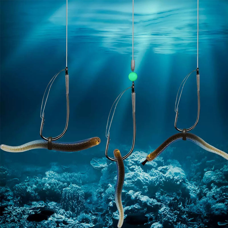 20/40 stuks Weedless Offset Wo - Fishing Hook Weedless recensie en prijs