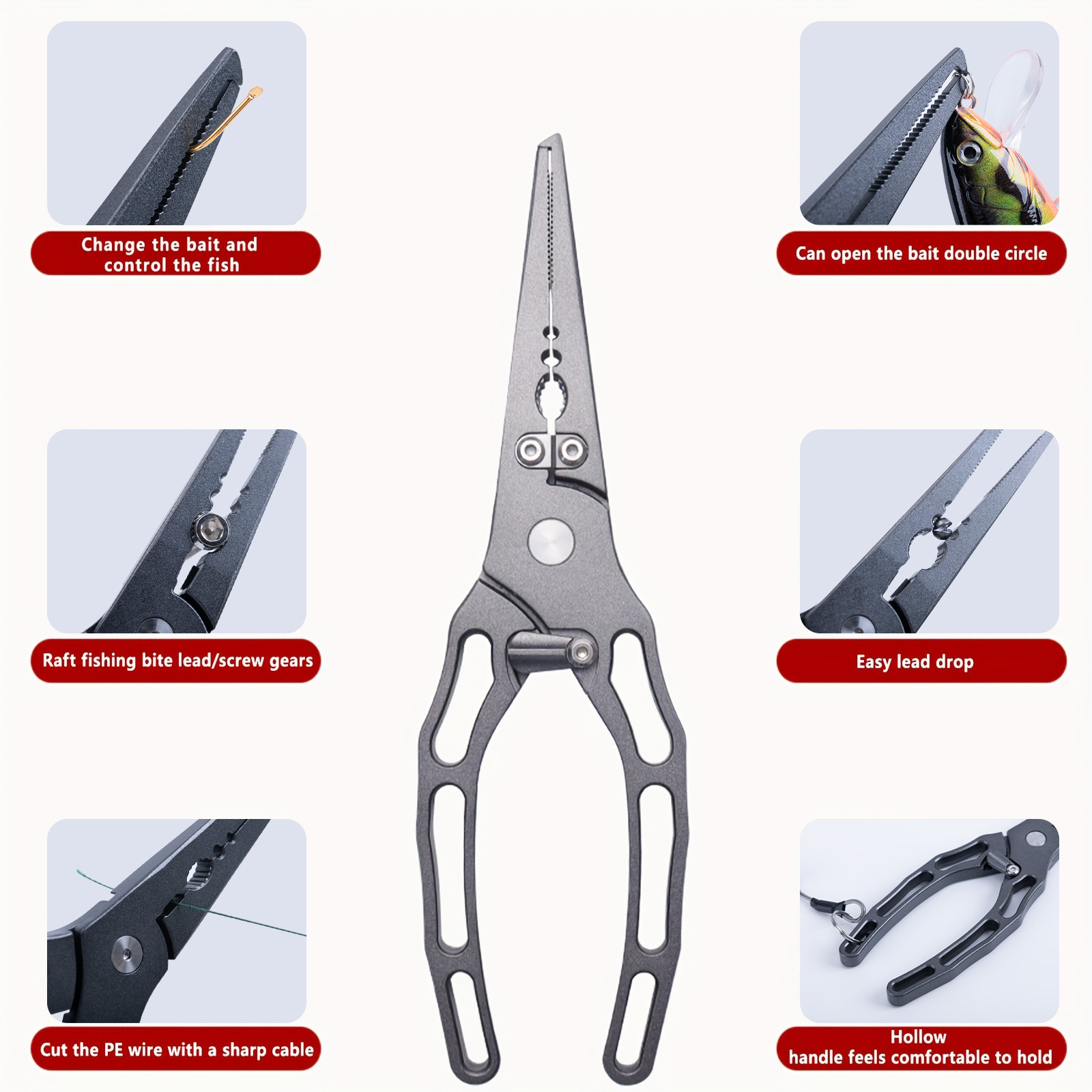 Visserijtang en visgreepset, r - Fishing Hook Sharpener recensie en prijs